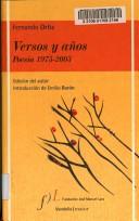 Cover of: Versos y años: poesía, 1975-2003