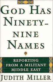 God has ninety-nine names by Miller, Judith