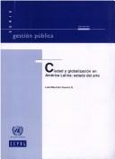 Cover of: Ciudad y globalización en América Latina: estado del arte