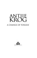 Cover of: A change of tongue