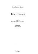 Cover of: Intercenales
