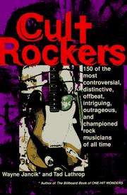 Cover of: Cult rockers by Wayne Jancik