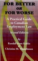 Cover of: For better or for worse | Randall Scott Echlin