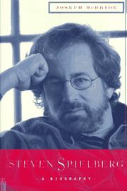 Cover of: Steven Spielberg by Joseph McBride
