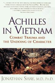 Cover of: Achilles in Vietnam by Jonathan Shay