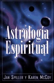 Cover of: Astrología espiritual by Jan Spiller