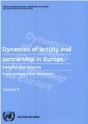 Cover of: Dynamics of fertility and partnership in Europe: insights and lessons from comparative research