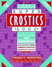 Cover of: Simon & Schusters Super Crostics # 4