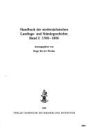 Cover of: Handbuch der niedersächsischen Landtags- und Ständegeschichte