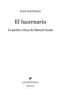 Cover of: El lucernario: la pasión crítica de Manuel Azaña
