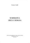 Numismatica greca e romana by F. Catalli