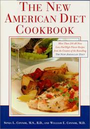 Cover of: The new American diet cookbook by Sonja L. Connor