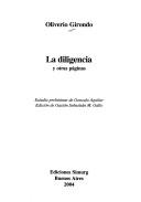 Cover of: La diligencia: y otras páginas