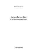 Cover of: La pupilla del duce: la Legione autonoma mobile Ettore Muti