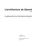 Cover of: L' architecture de Djenné, Mali: la pérennité d'un patrimoine mondial