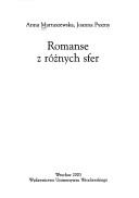 Cover of: Romanse z różnych sfer by Anna Martuszewska