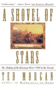 Cover of: Shovel Of Stars by Ted Morgan