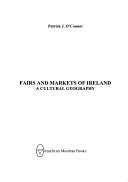 Cover of: Fairs and markets of Ireland: a cultural geography