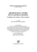 Cover of: Archeologia e storia di un castello apuano: Gorfigliano dal Medioevo all'età moderna