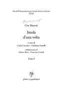 Cover of: Imola d'una volta