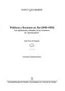 Cover of: Políticas y ficciones en Sur, 1945-1955: las operaciones culturales en los contextos de "peronización"