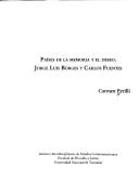 Cover of: Países de la memoria y el deseo: Jorge Luis Borges y Carlos Fuentes