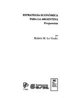 Cover of: Estrategia económica para la Argentina