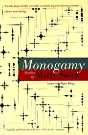 Cover of: Monogamy: stories