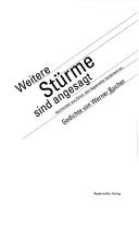 Cover of: Weitere Stürme sind angesagt by Werner Bucher