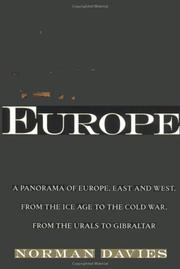 Cover of: Europe by Norman Davies