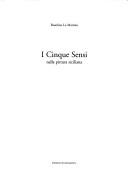 Cover of: I cinque sensi nella pittura siciliana