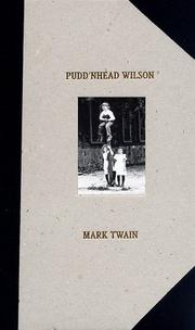 Cover of: Pudd'nhead Wilson by Mark Twain