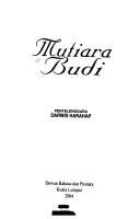 Cover of: Mutiara budi