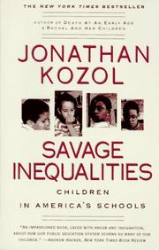 Savage Inequalities by Jonathan Kozol