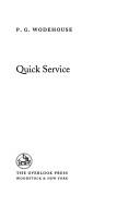 Cover of: Quick service