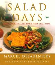 Cover of: Salad days: main-course salads for a first-class meal