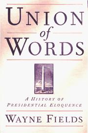 Cover of: Union of words by Wayne Fields