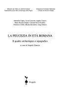 Cover of: La Peucezia in età romana: il quadro archeologico e topografico