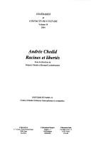 Cover of: Andrée Chedid, racines et libertés