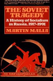 Cover of: Soviet Tragedy: A History of Socialism in Russia