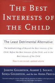 Cover of: Best Interests of the Child: The Least Detrimental Alternative