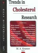 Cover of: Trends in cholesterol research