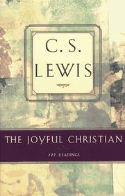 Cover of: Joyful Christian by C.S. Lewis