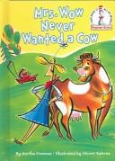 Cover of: Mrs. Wow never wanted a cow by Jean Little