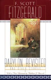 Cover of: Babylon revisited and other stories by F. Scott Fitzgerald