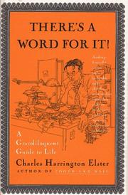 Cover of: There's a word for it! by Charles Harrington Elster