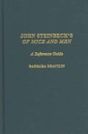 Cover of: John Steinbeck's Of mice and men: a reference guide