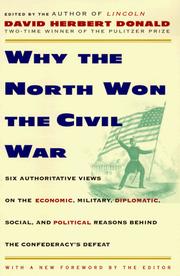 Cover of: Why the North Won the Civil War by David Herbert Donald