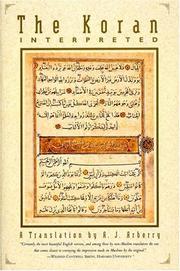 Cover of: The Koran Interpreted: A Translation