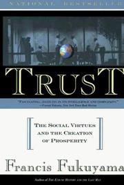 Cover of: Trust by Francis Fukuyama